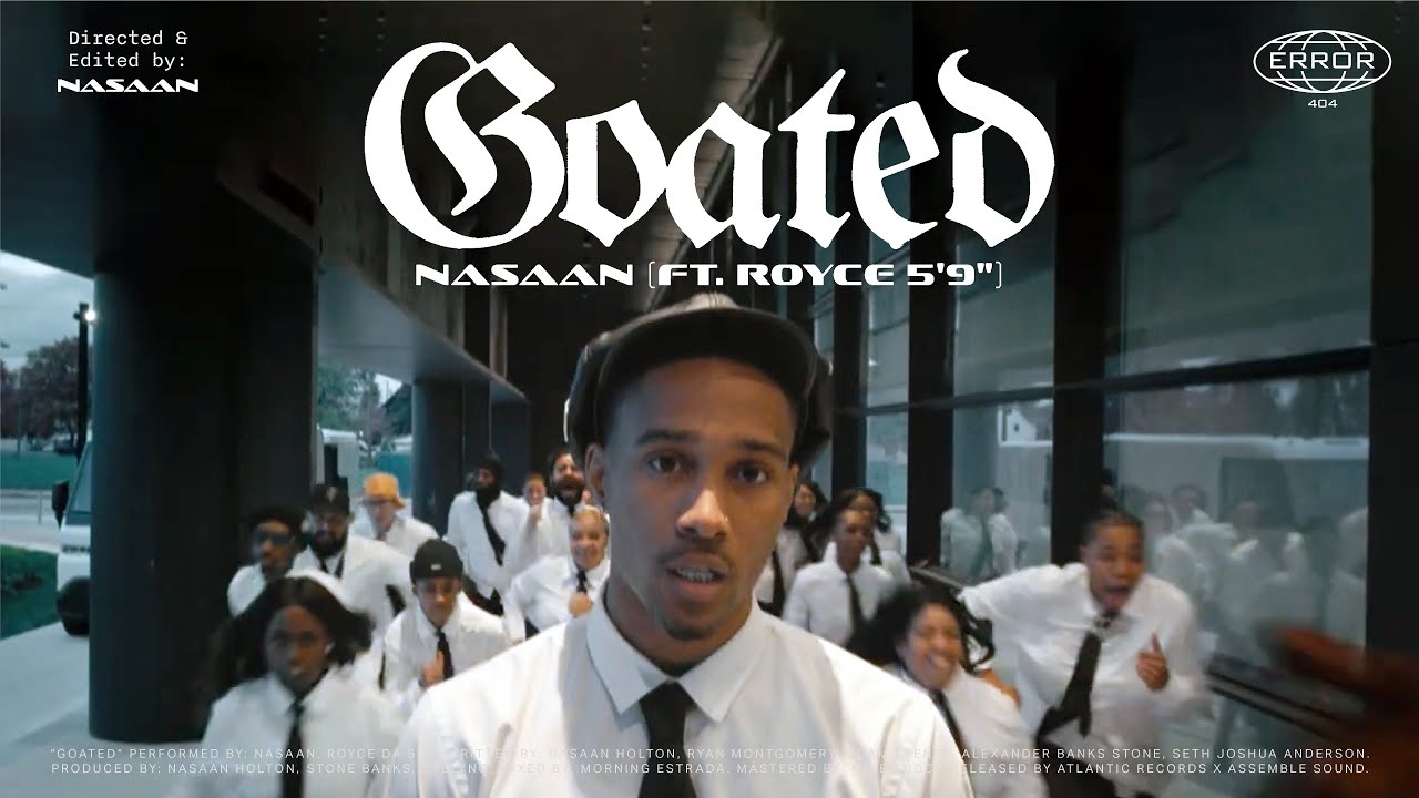 NASAAN – “Goated” (feat. Royce Da 5’9″) [Official Music Video]